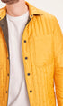 Kenntnisgecotton klinisch gesteppte reversible Rippenstopp Overshirt - GRS/Veganer Forrest Nacht